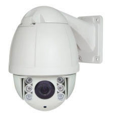 540TVL D1 IP Speed Dome PTZ Camera with 3.6-97.2mm Zoom and Array LED 360-450 Feet IR Distance